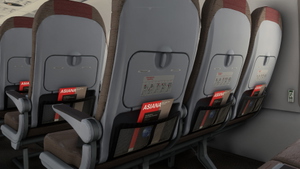 Asiana Airlines HL7772 (with CABIN)  - FENIX V2 A320 . IAE thumbnail 5
