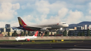 Asiana Airlines HL7772 (with CABIN)  - FENIX V2 A320 . IAE thumbnail 9