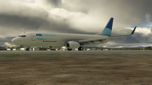 ASL Belgium | B737-800BCF | OE-IMC | PMDG