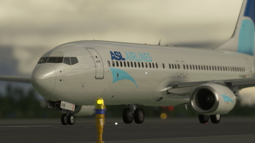 ASL France | B737-800 | F-HIXB | PMDG