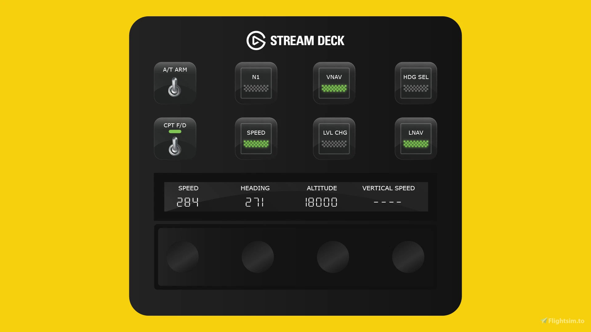 Asobo 737 Max 8 Stream Deck + Autopilot Panel