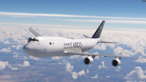 (Asobo) 747-8 | Saudia Cargo 9H-AKA [unmirrored] (Fictional)
