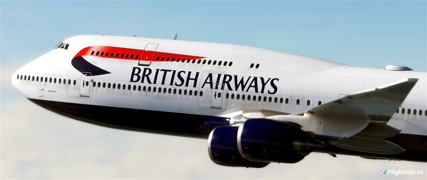 Asobo 747-8 British Airways Rendezvous 约会 - Image 1