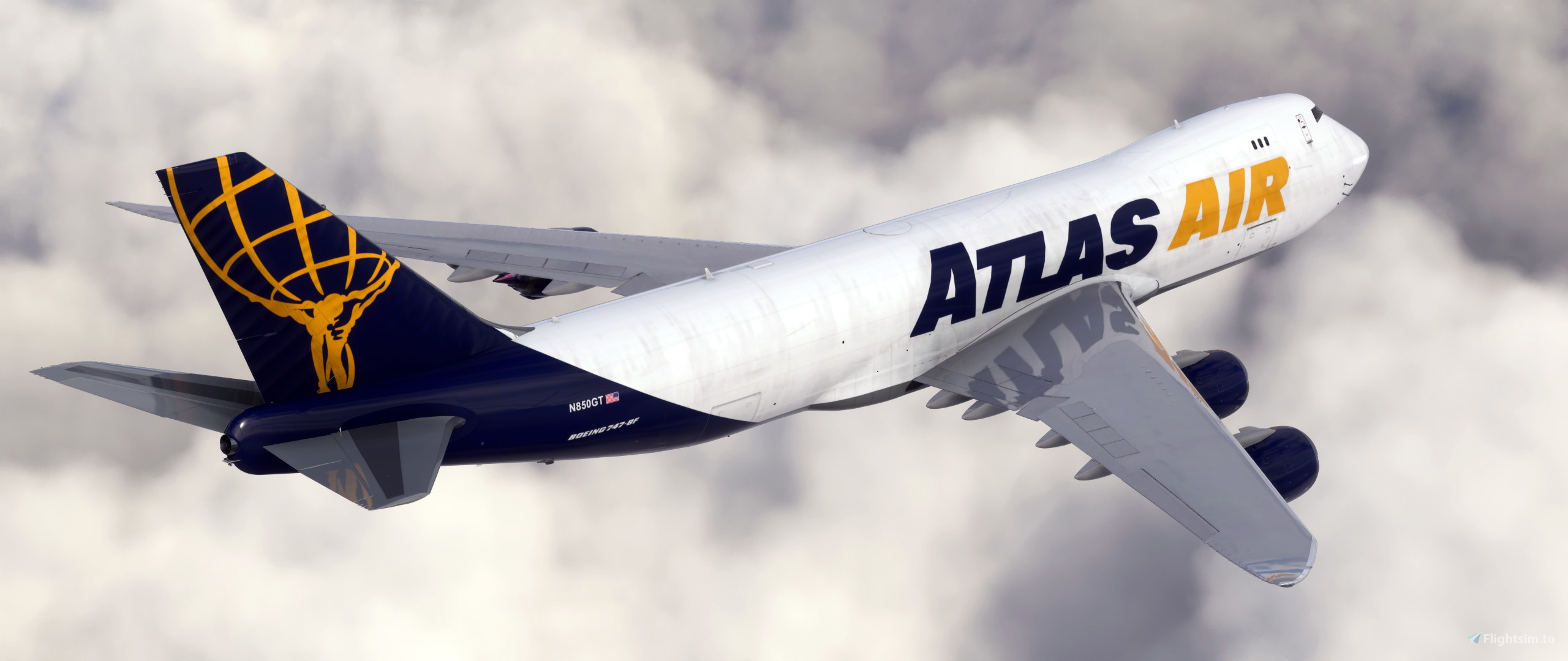 【商談中: カプチー様】ATLAS AIR 747-8F コレクターアイテム atlas_air_boeing_747-