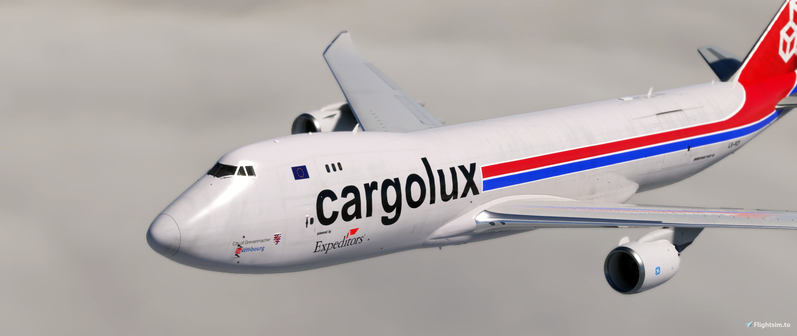 Asobo 747-8F CARGOLUX LX-VCF - Image 1