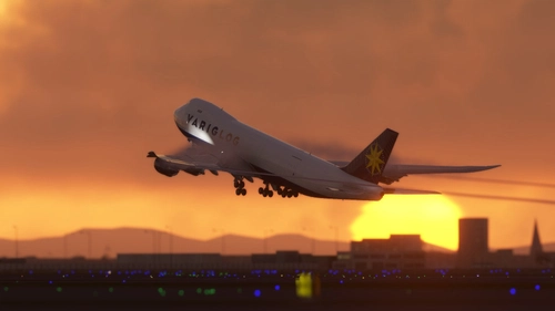 Asobo 747-8F VARIG LOG PR-VLO Fictional