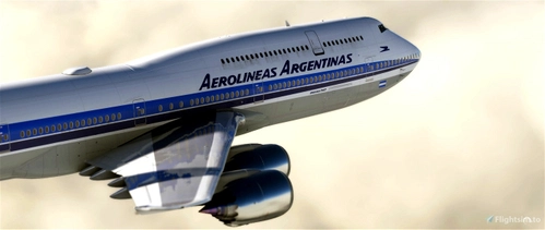 Asobo 747-8i Aerolineas Argentinas