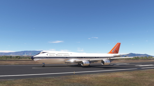 Asobo 747-8i African South Old 4K