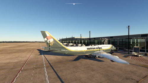 Asobo 747-8i Aqu4rium Airlines 