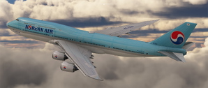 Asobo 747-8i Korean Air HL-7642 weathered thumbnail 8