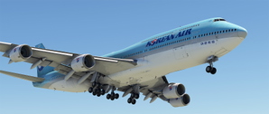 Asobo 747-8i Korean Air HL-7642 weathered thumbnail 5