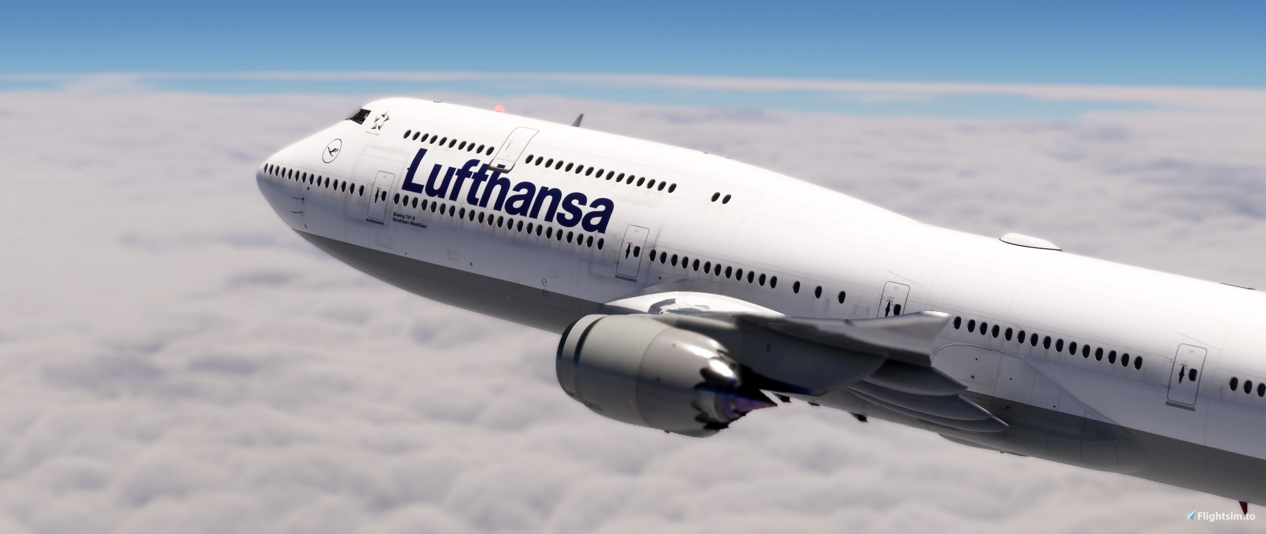 Asobo 747-8i Lufthansa - Image 1
