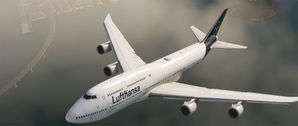 Asobo 747-8i Lufthansa D-ABYC "Sachsen" weathered. thumbnail 3
