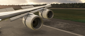Asobo 747-8i Lufthansa D-ABYC "Sachsen" weathered. thumbnail 9