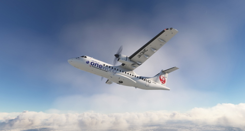 Asobo ATR42 Hokkaido Air System JA13HC "Oneworld"