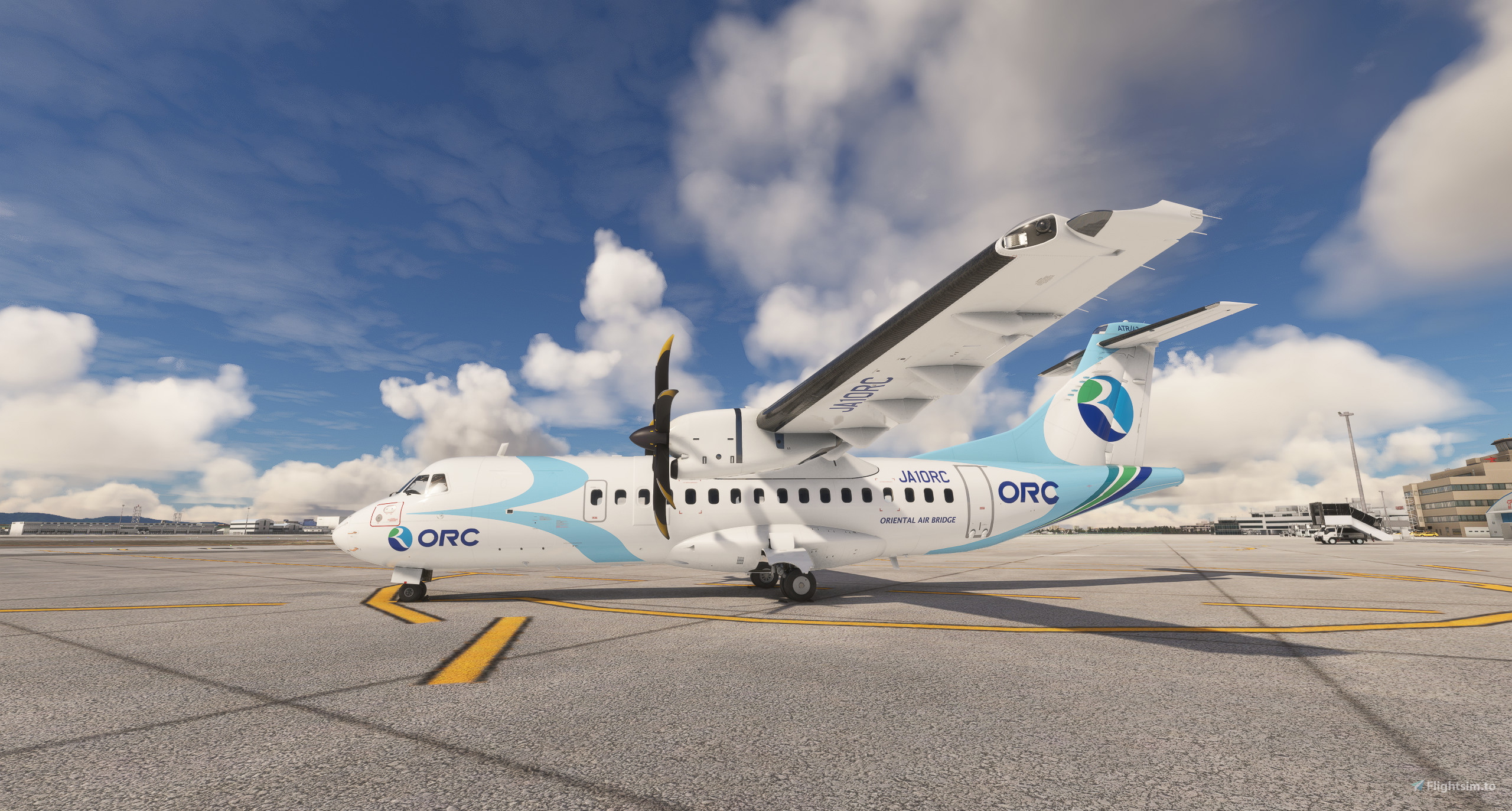 Asobo ATR42 Oriental Air Bridge JA10RC [Requested] のために