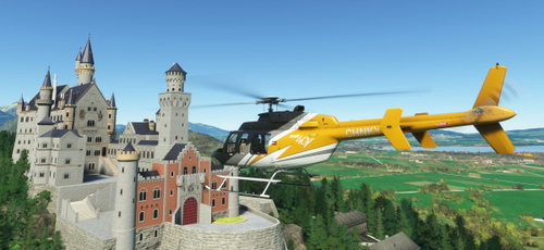 Asobo Bell 407 Flight Model Mod