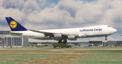 Asobo Boeing 747-8F Lufthansa Cargo (OldLivery) (Fictional) [8K]