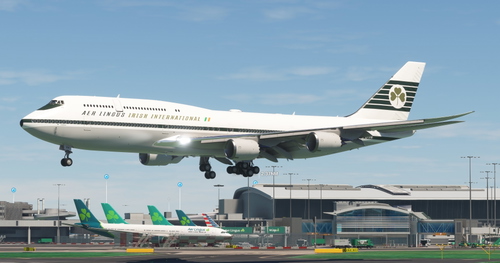Asobo Boeing 747-8i AER LINGUS (OldLivery) (Fictional) [8K]