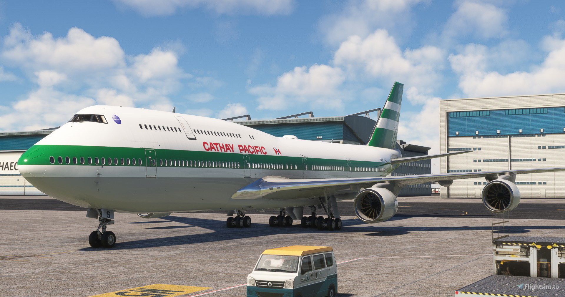 Asobo Boeing 747-8i CATHAY PACIFIC (OldLivery) (ZK-NBS spec