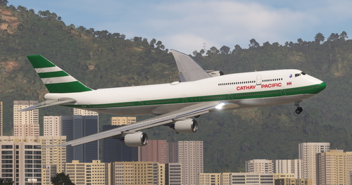 Asobo Boeing 747-8i CATHAY PACIFIC (OldLivery) (Fictional) [8K]