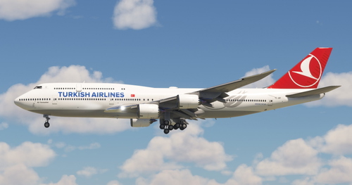 Asobo Boeing 747-8i TURKISH AIRLINES (Fictional) [8K]