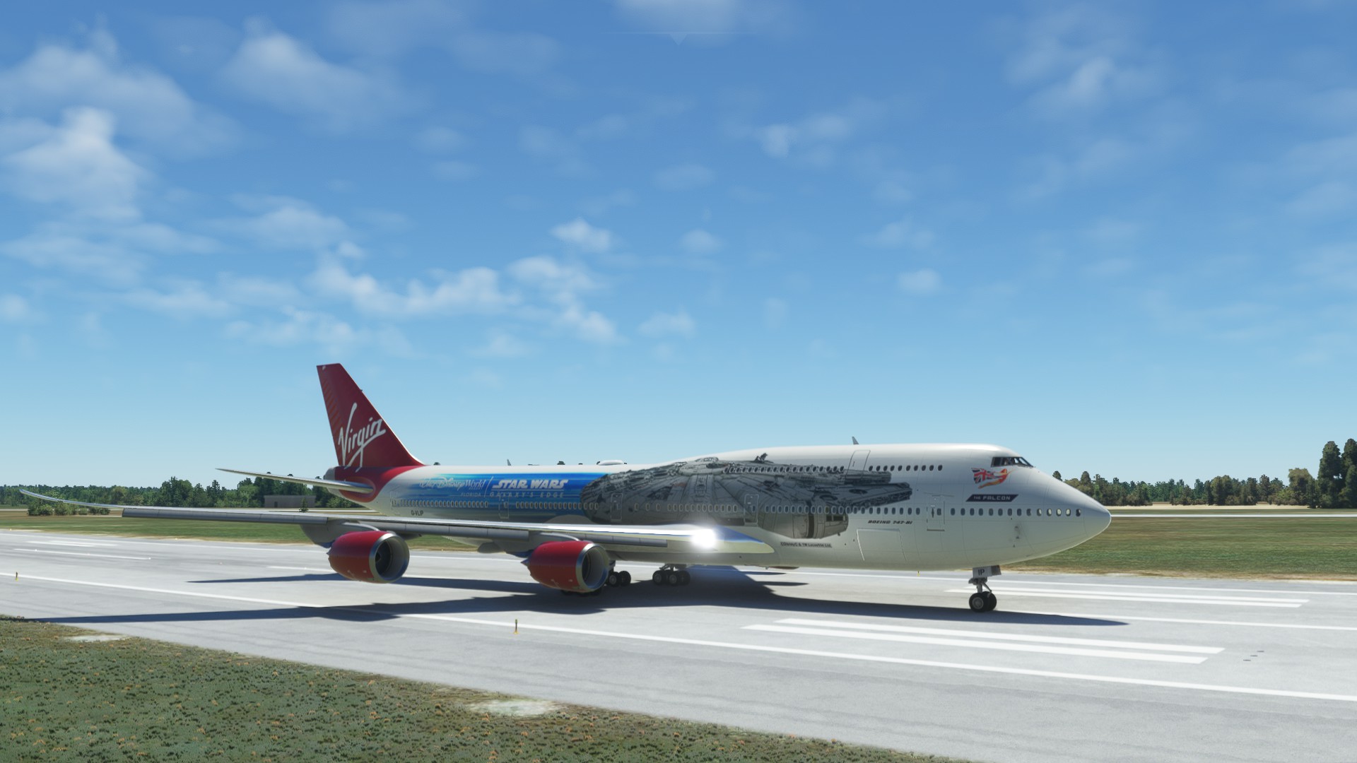 Asobo Boeing 747-8i Virgin Atlantic Galaxy's Edge 4K - Image 1