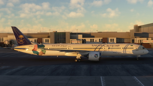 Asobo Boeing 787-10 Saudia Airlines - NEOM (HZ-AR26)