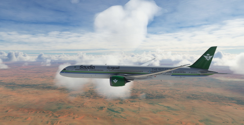 Asobo Boeing 787-10 Saudia Airlines _THE  RED SEA_ [Requested]