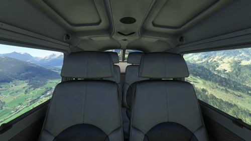 Asobo C172 grey interior
