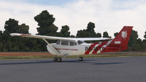 Asobo C172sp (G1000) Angkasa Aviation Academy Livery