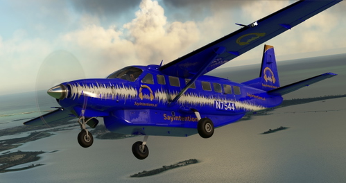 Asobo C208B  SayIntentions.ai livery 