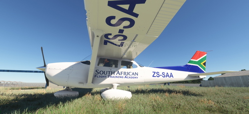 Asobo Cessna 172SP Skyhawk Classic "ZS-SAA"