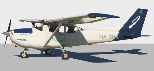 Asobo Cessna C172SP - Fictional Balaton Flying Livery "Custom Reg"