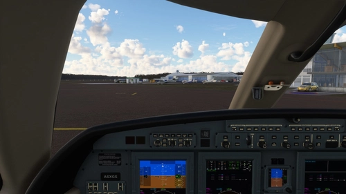 Asobo Cessna CJ4 Citation Custom Cameras and Wing Views