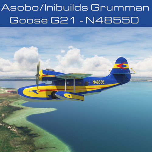 Asobo G21 Goose  N48550 Jimmy Buffet