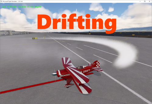 Asobo Pitts S-2S / Extra330LT - High Power Flight Drifting Model
