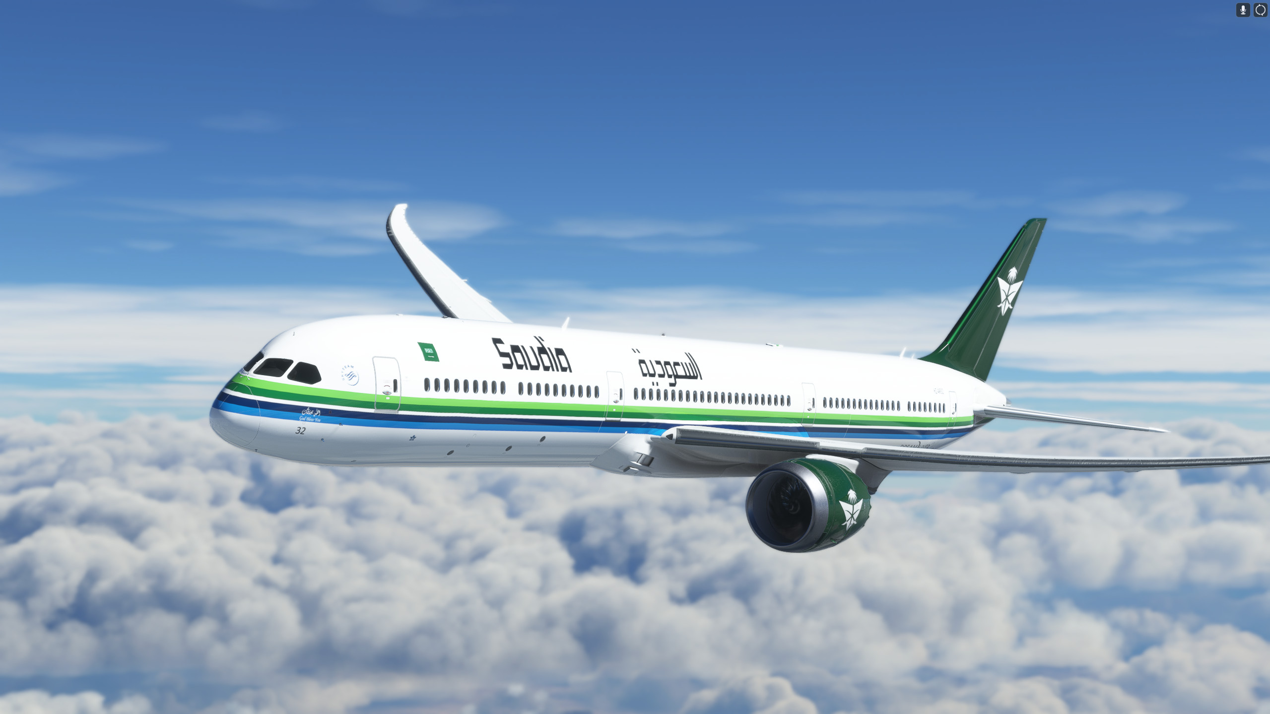 (Asobo) Saudia 2023 | 787-10 (HZ-AR32) - Image 1