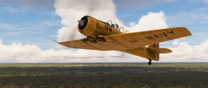 Asobo T-6 Texan NAVY - 58114 BA - Dirty (Six Cat model Version) thumbnail 2