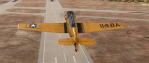 Asobo T-6 Texan NAVY - 58114 BA - Dirty (Six Cat model Version) thumbnail 3