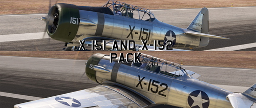 Asobo T-6 Texan X-151 and X-152 pack