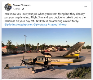 Asobo TBM 930 - N949BZ (steveo1kinevo's new TBM) thumbnail 5