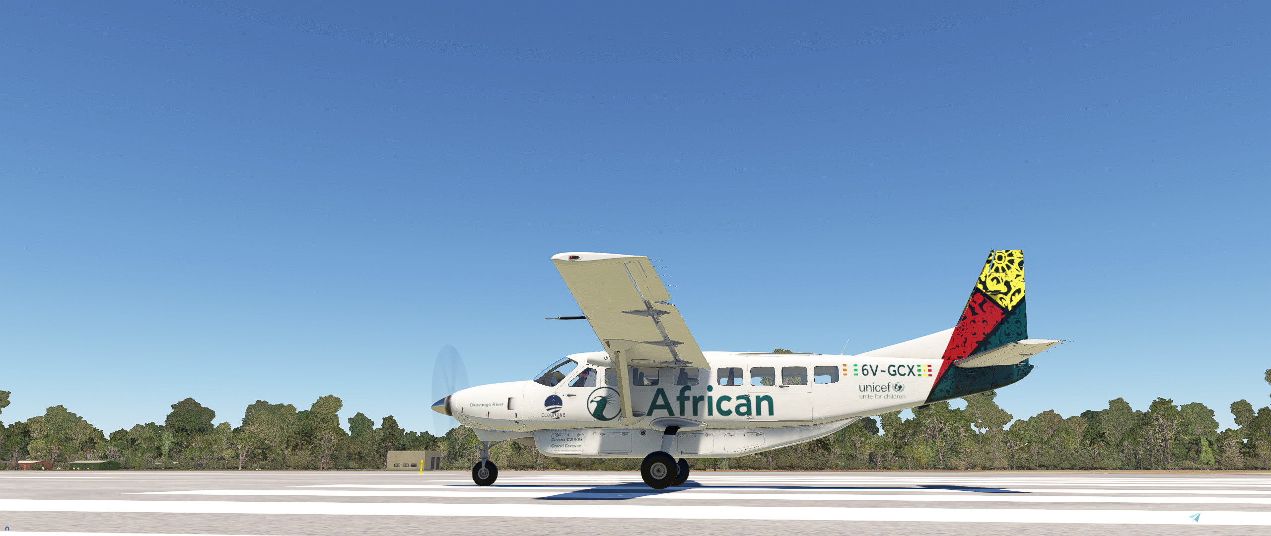 Asobo][Cessna C208 Grand Caravan EX][4K] All African Airways VA