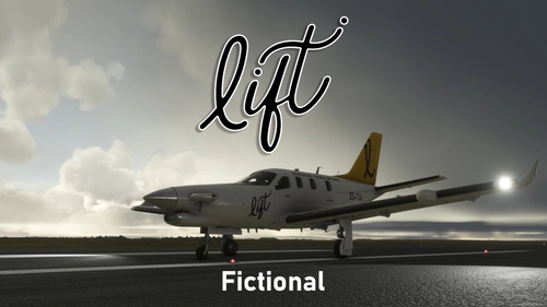 Asobo/Daher TBM930 LIFT "ZS-TJA" (Fictional)