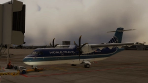 Asobo/Hans Hartmann ATR42-600 and 72-600 World Travel Airlines Livery (FSX/MSFS Modern Style) thumbnail 2