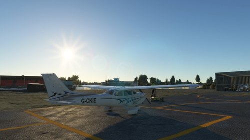 Asobos C172 G1000 Livery G-CKIE