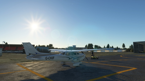 Asobos C172 G1000 Livery G-CKIF