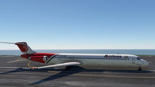 ATA Airlines EP-TAN MD-83 w/ cabin