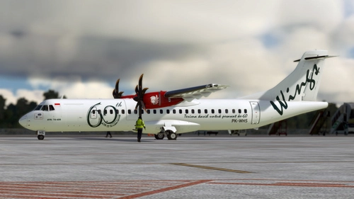 ATR 72-600 Wings Air "60th ATR" Special Livery PK-WHS | 8K