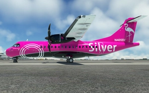 ATR42-600 Silver Airway (Noise White-N405SV) thumbnail 3